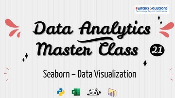 Seaborn - Data Visualization |  Data Analytics Master Class Day-21