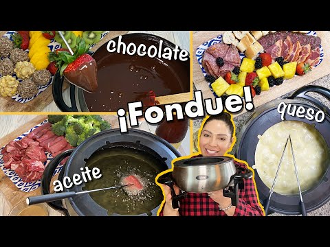 Vídeo: Com Fer Fondue De La Manera Correcta