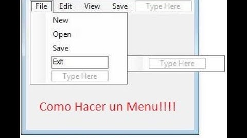 Programacion en Visual Basic (2020) Video 14 / MenuStrip/ Como hacer un menu en VB/