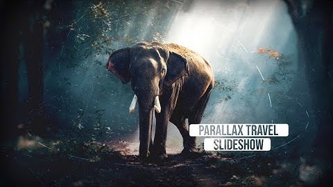 Parallax Travel Slideshow After Effects Templates