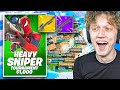 I Hosted a HEAVY SNIPER Tournament for $100 in Fortnite! (sniper only)