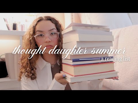 thought daughter summer tbr + book recs  📖