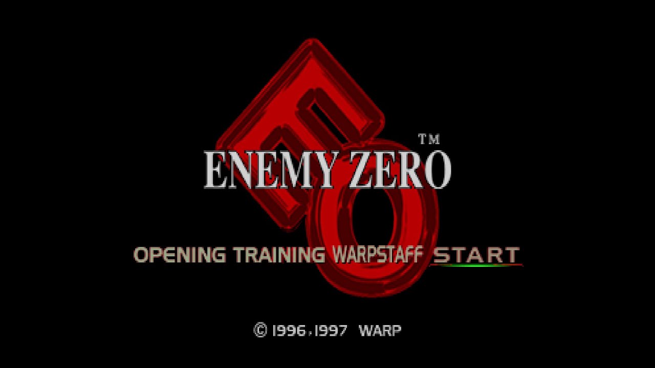 ENEMY ZERO エネミーゼロ Enemy Zero (エネミー・ゼロ). [SEGA Saturn - Warp, SEGA