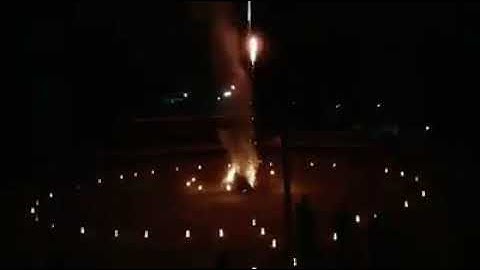 GIL4!! KEREN BANGET KEMBANG APINYA - UPACARA API UNGGUN PRAMUKA MANIA