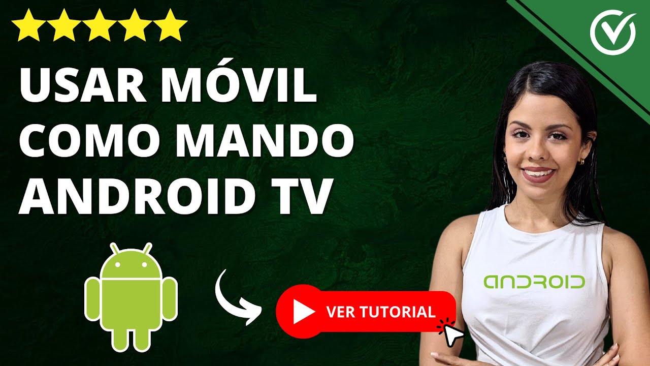 USAR MÓVIL como MANDO ANDROID TV 2024 😱😱😱 