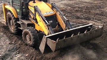 JCB Backhoe 3DX Super Machine Working Video - Skill full Best Operator