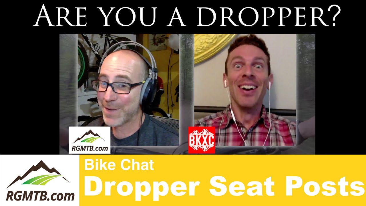 Bike chat on dropper seat posts - YouTube