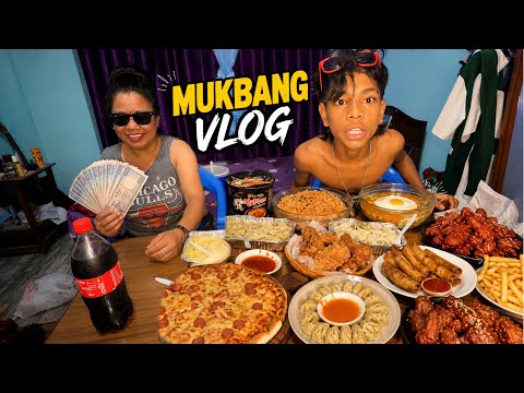 MUKBANG VLOG! Surprise For Mom😍