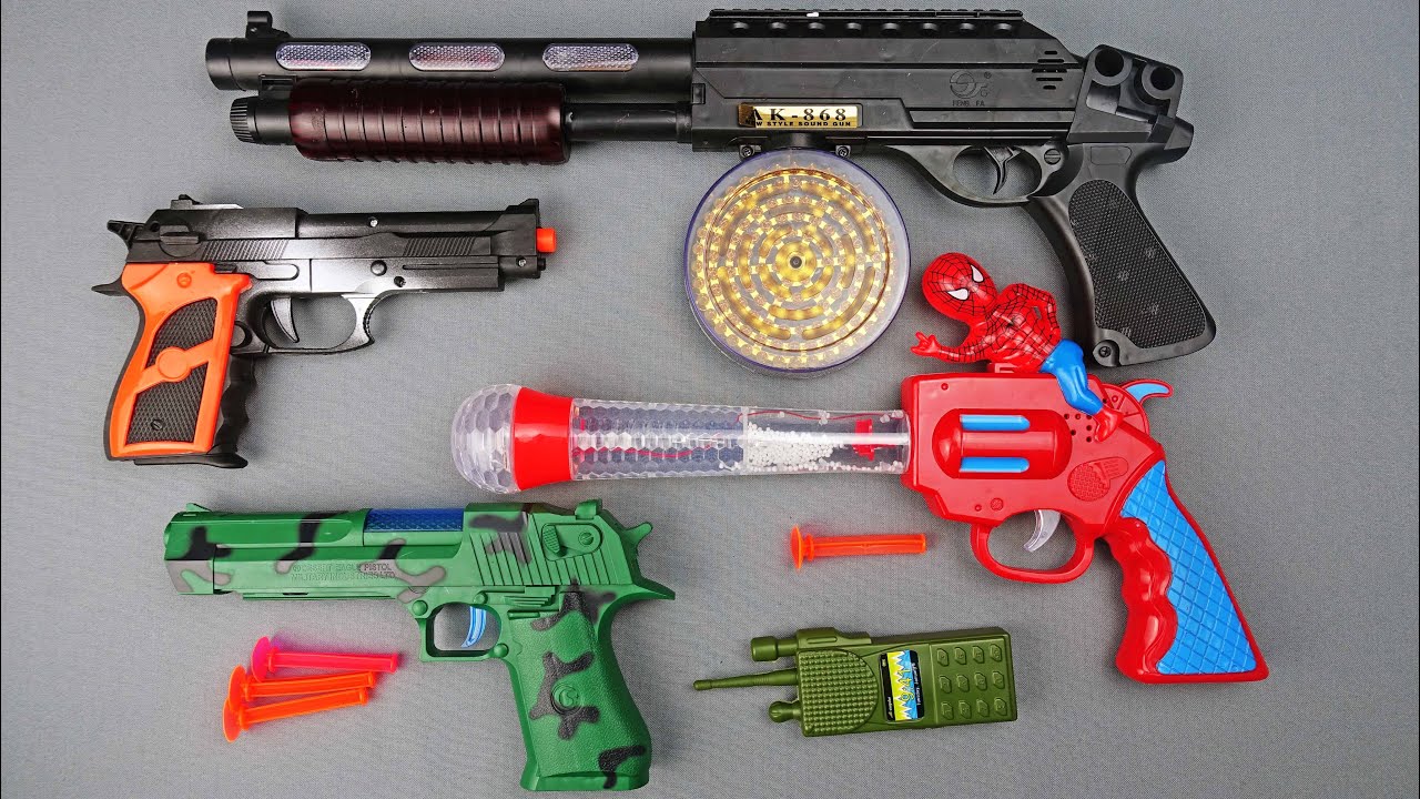 Toy Guns, Toy Guns, Military Toy Pistol, Spiderman Gun, Military Toy ...