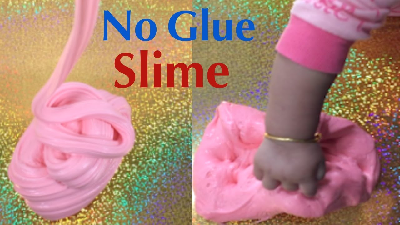 Diy Fluffy Slime Without Glueboraxbaking Sodahand Soap Or Liquid Starch Easy Slime Recipe
