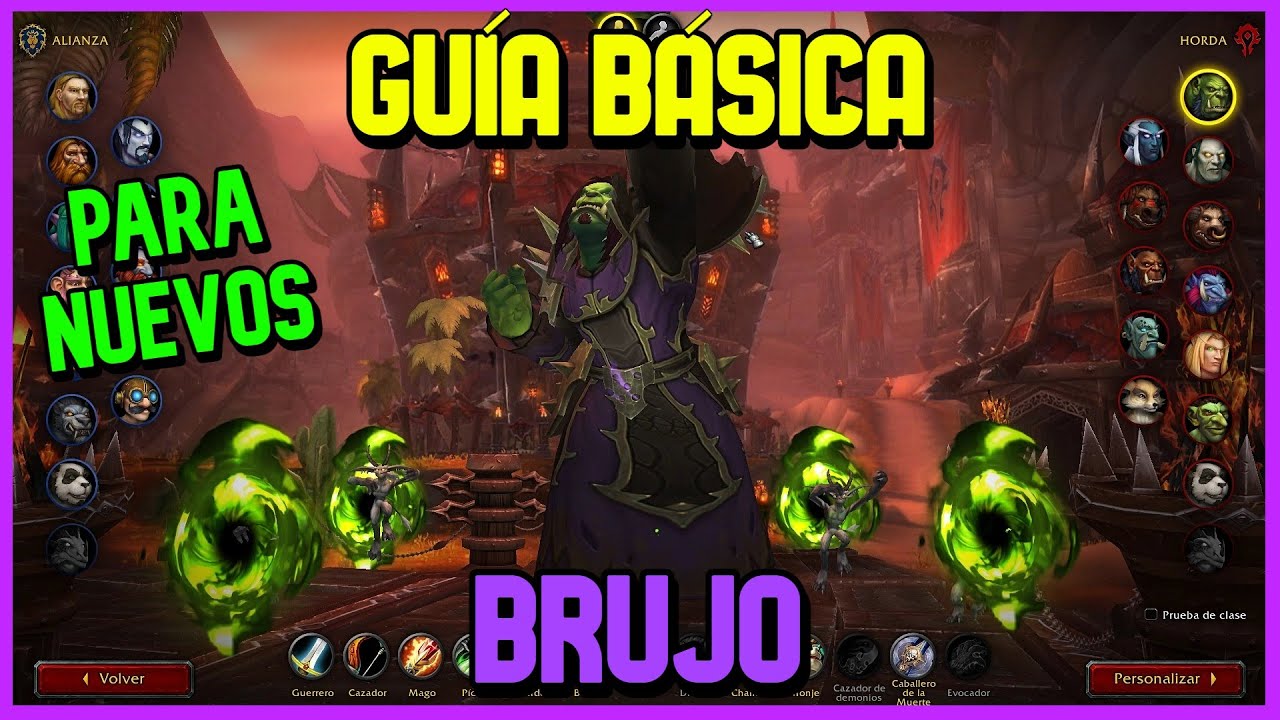 GUÍA BRUJO para Nuevos | World of Warcraft