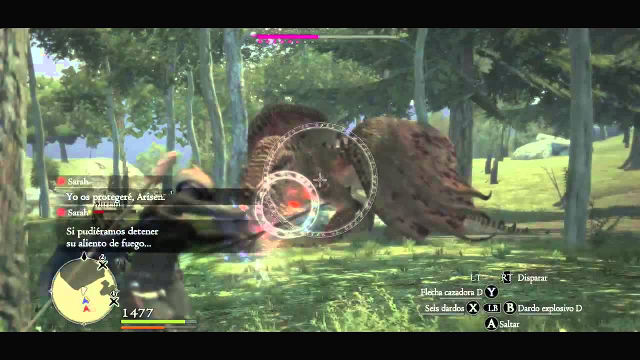 Dragon's Dogma - The Devilfire Grove Dragon Battle