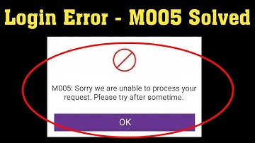 YONO SBI App Login Error M005 Sorry We are Unable to process your request. Please try after sometime