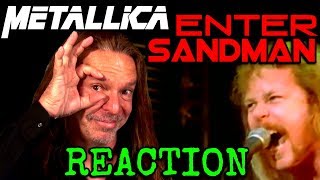 vocal coach reaction to metallica enter sandman live ken