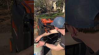 WEN TF1050ix 10,500 Watt Tri-fuel Inverter Generator Unboxing and Setup