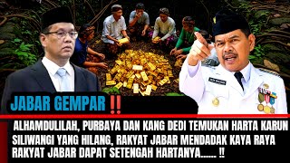 Download Lagu Jabar Viral‼️Purbaya dan Kang Dedi Temukan Harta Karun Siliwangi Yang Hilang \u0026 Bagikan Emas Kerakyat MP3
