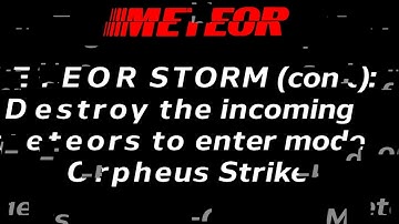 1979 Stern Meteor: Looping Video for the Arduino mod "2021 Code Update Rule Set"