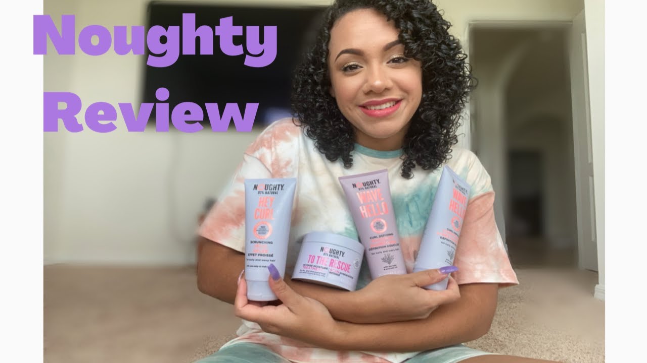 REVIEW NOUGHTY PRODUCTS FOR CURLY HAIR! YouTube