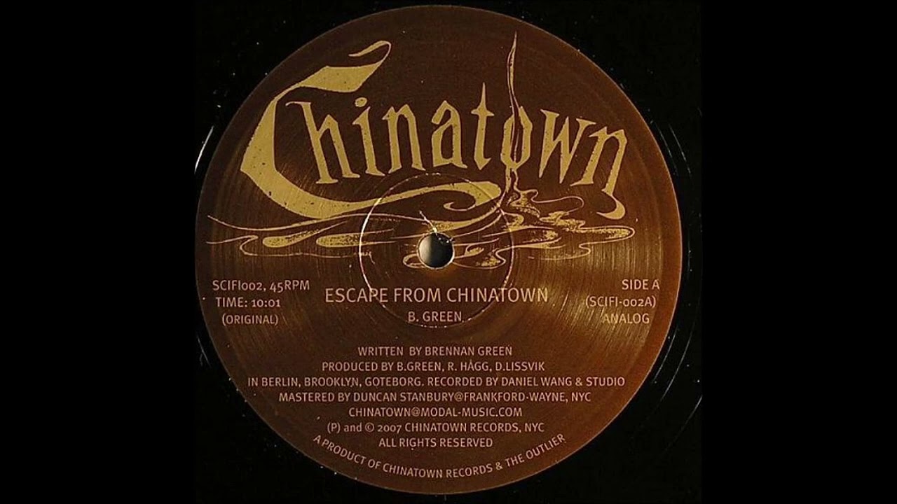 B.Green – Escape From Chinatown (Original)