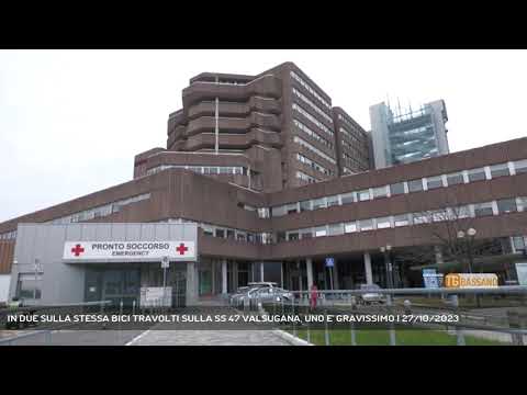 IN DUE SULLA STESSA BICI TRAVOLTI SULLA SS 47 VALSUGANA, UNO E' GRAVISSIMO | 27/10/2023