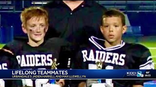 Iowa football stars Jaden Harrell and Max Llewellyn share a lifelong journey from Urbandale to th...