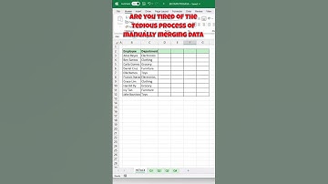 Stop Manually Merging Excel Data! Use THIS Trick Instead! ⚡