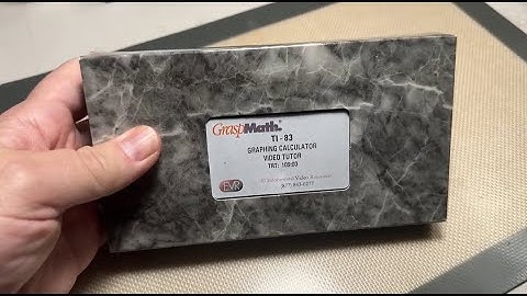 VHS - GraspMath TI-83 Graphing Calculator Video Tutor