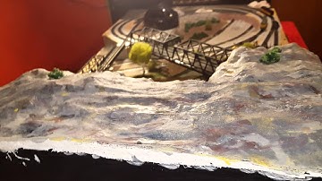 Mountain build using spray insulating foam(4)