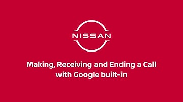 2026 Nissan Rogue - Making, Receiving and Ending a Call with Google built-in