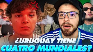 URUGUAYO EXPLICA SUS 4 MUNDIALES ¿SON MAS GRANDE QUE ARGENTINA?