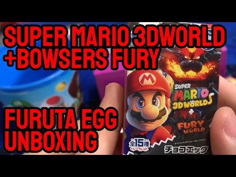 SUPER MARIO 3D World CHOCO EGG Bowser's Fury FURY BOWSER Figure FURUTA