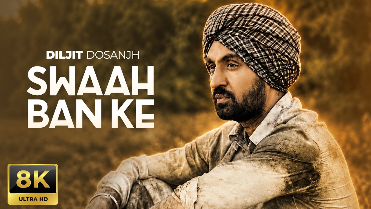 Swaah Bann Ke (8K Video) | Diljit Dosanjh | New Punjabi Songs 2026 | Speed Records