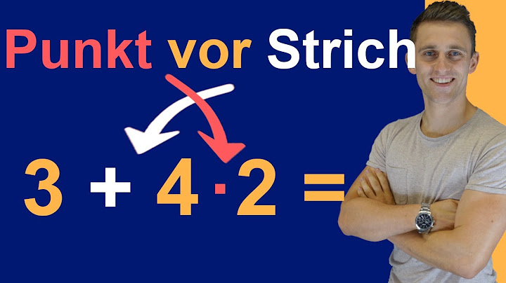 Punkt-vor-Strich-Regel| Leichte Erklärung anhand von Beispielaufgaben