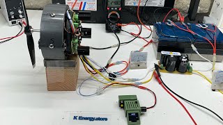 Repulsion pulse motor 24v testing