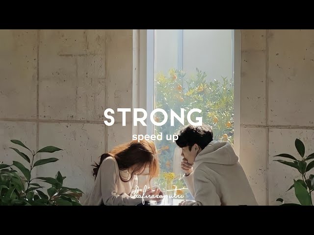 strong - one direction (speed up) with lyrics||song tiktok✧ class=