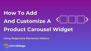 How To Add Products In A Carousel Format in WordPress Using  Elementor Addons