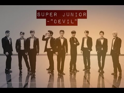 Super Junior (슈퍼주니어)- Devil (데빌/데블) Lyrics