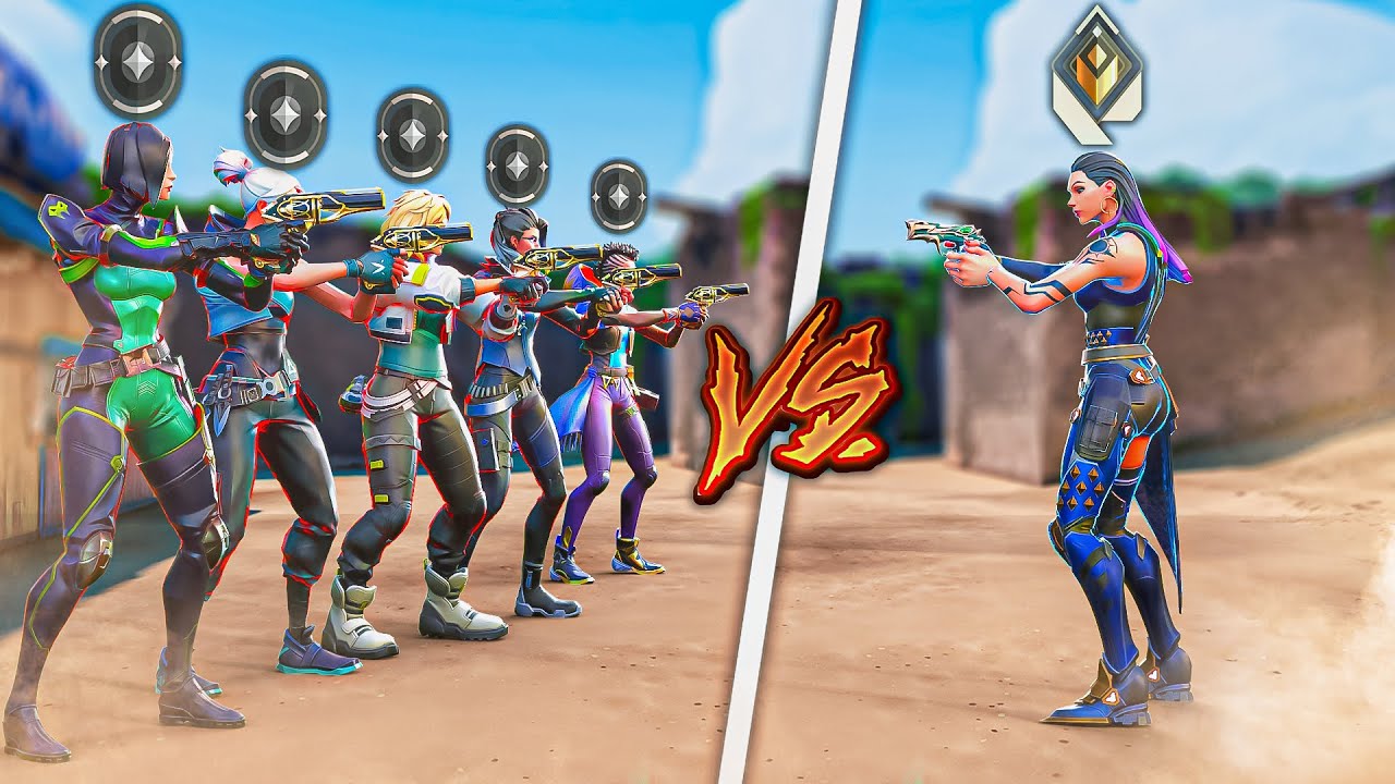 Can 1 Radiant Beat 5 Irons In VALORANT?