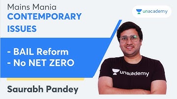L7 | Answer Writing Series | BAIL Reform and No NET ZERO | Saurabh Pandey