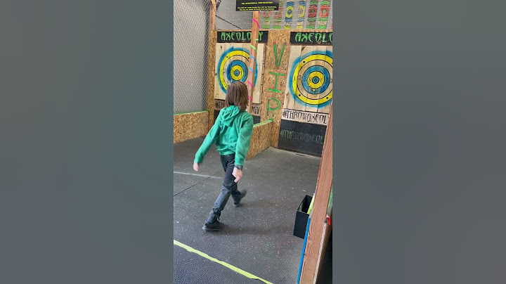 Best axe throw ever