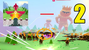 Crowd Defense - Gameplay Walkthrough Part 2 - All Levels 17-40 (Android, iOS)