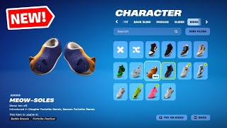 All New Kicks In Fortnite Meow-Soles, Soccer Cleats, Air Force 1, More