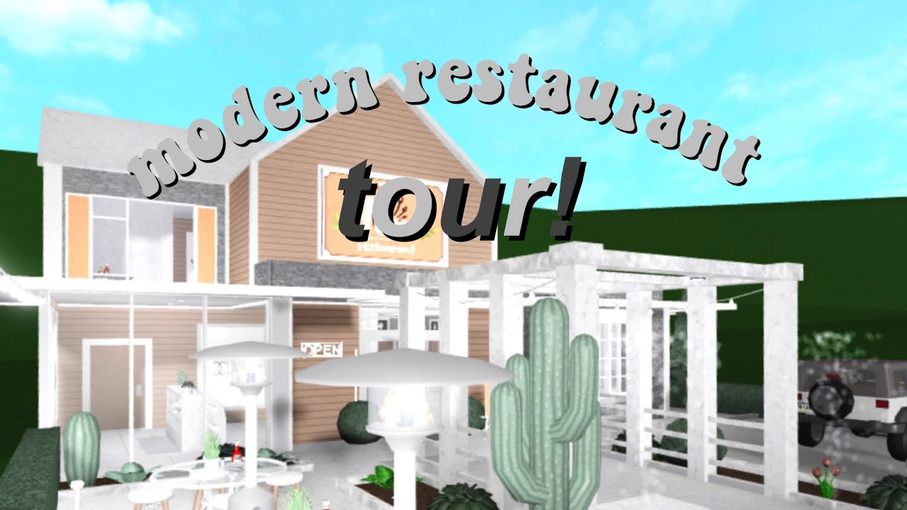 Bloxburg Cafe Ideas / Pin by angxlic_rxses on Bloxburg Ideas in 2020