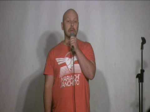 Comedian and MC / Emcee from Krabi Thailand, Darren Brinkworth. Live standup comedy
