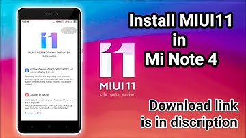 How to install MIUI 11 in MI Phones | Mi Note 4 update in MIUI11 | MIUI11 ROM install