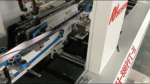 ZH 880PFT-H High Speed Pre-folding Type Folder Gluer Machine