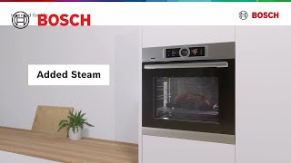 Bosch Oven Features - Added Steam