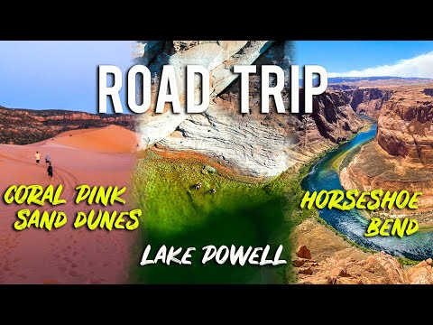 Coral Pink Sand Dunes | Lake Powell - [USA Road Trip EP 2]