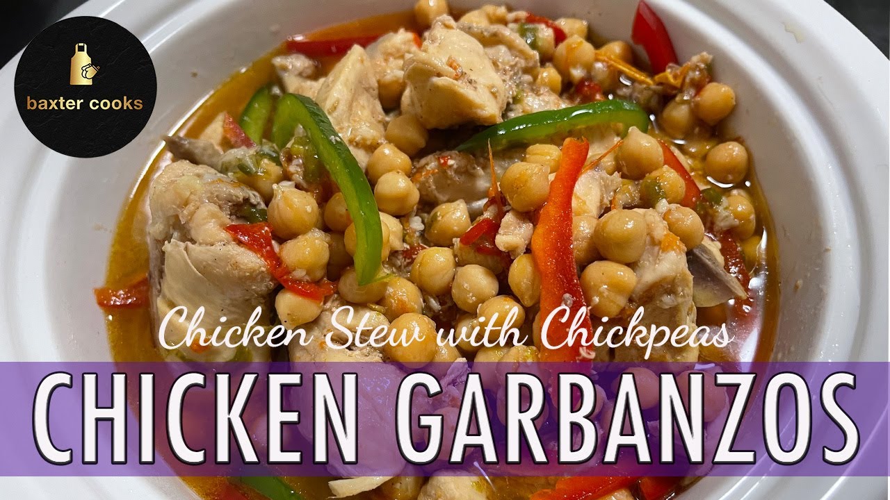 How to Cook The Tastiest Chicken Garbanzos YouTube