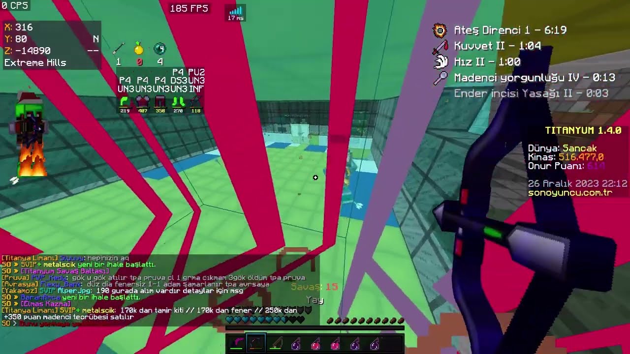 Sonoyuncu Titanyum 34Xkan  3X AMETİSTLİ GÖK 5XBUZ 5XZEHİR (2X DERİ SET ZEHİR KESME)  EN İYİ VİDEO